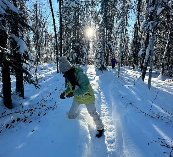 Indigenous cultural trip to the Auroras © north star adventures