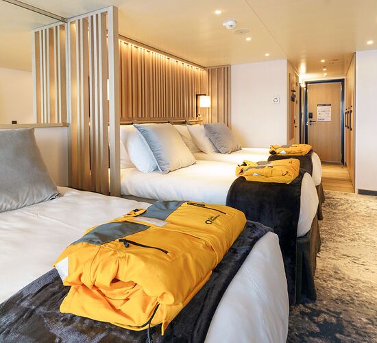Explorer Cabin for 3 people © ship ultramarine