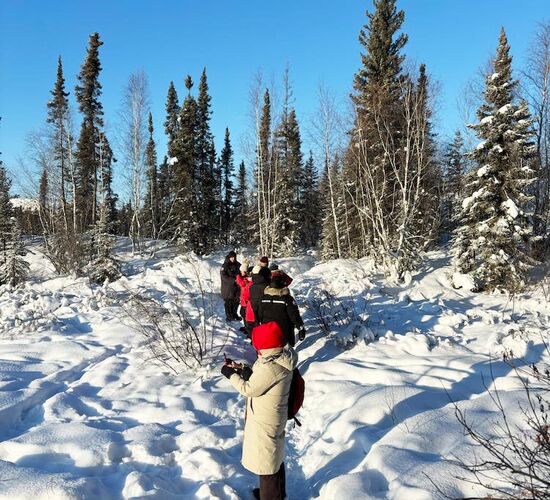 Indigenous cultural trip to the Auroras © north star adventures