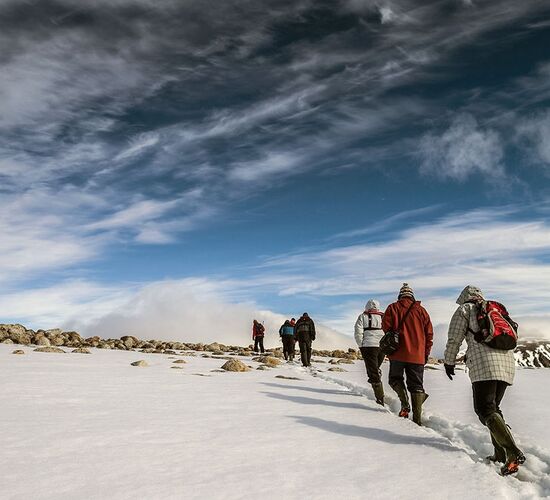 Nordspitzbergen Basecamp - Kajakfahren, Schneeschuhwandern, Wandern & Fotoworkshop © Antarktis Elefanteninsel Weddellmeer Polarkreis