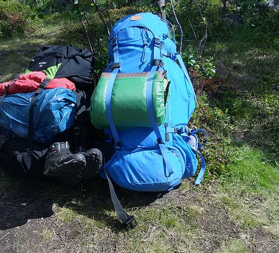 Trekkingtour Schweden © Huskycamp Gasa