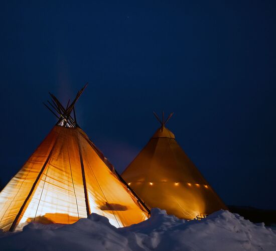 Winterabenteuer in Lappland © adventure lapland