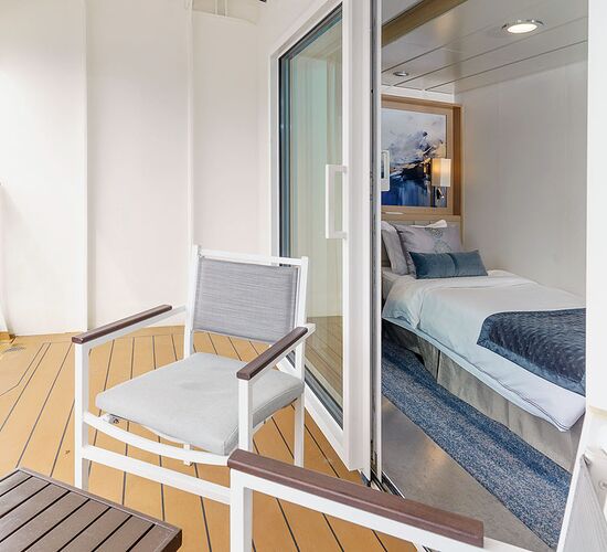Single Studio Veranda-Kabine © ship ocean explorer