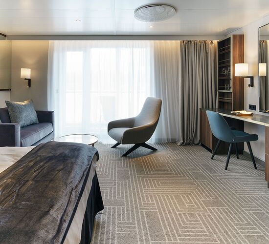 Deluxe Suite mit Balkon © ship ultramarine