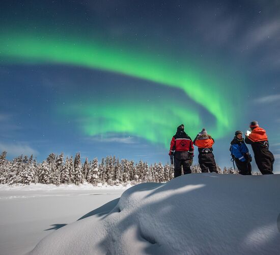 Northern Lights with Direct Flight © Harriniva