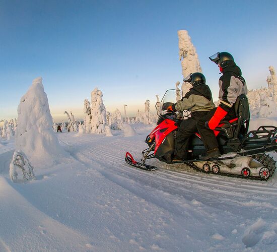 Snowmobile Wilderness Safari © isosyoete