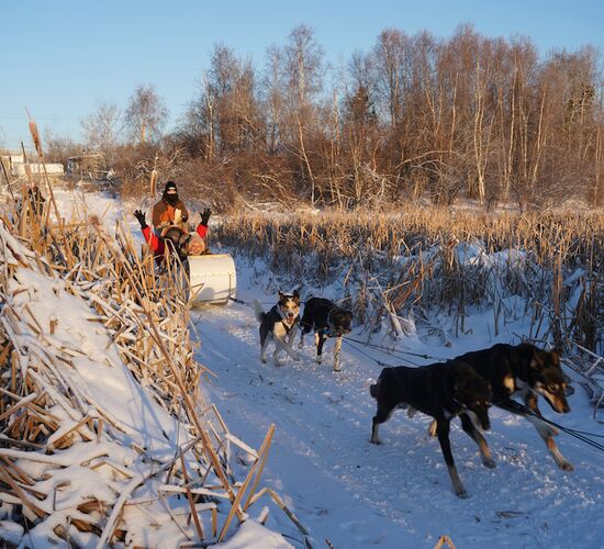 Indigenous cultural trip to the Auroras © north star adventures