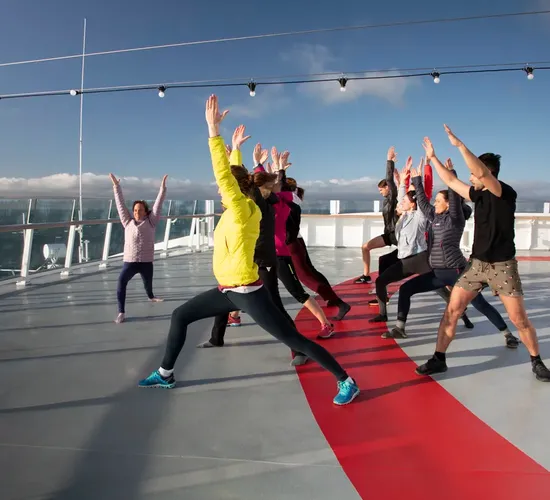 Gym © ms fridtjof nansen