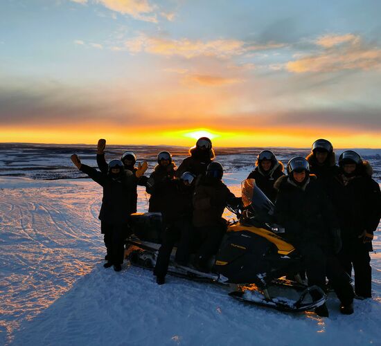Winterabenteuer in Lappland © adventure lapland