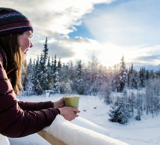 Nordlichtmagie im Yukon © Northern Tales